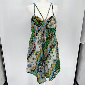 Anthropologie Daily Practice The Last Sunset Dress Size Sm Cut Out‎ Baby Doll